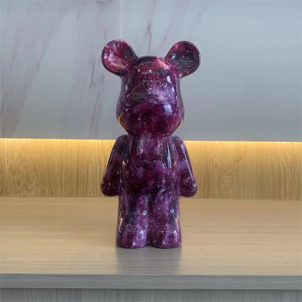 Oso violento-New Cute Heart Bear Figurín for Living