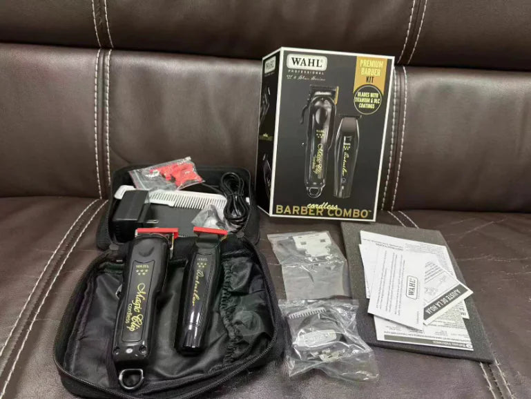 Cordless Black Magic Barber Combo: Clamp & Detail Trimmer